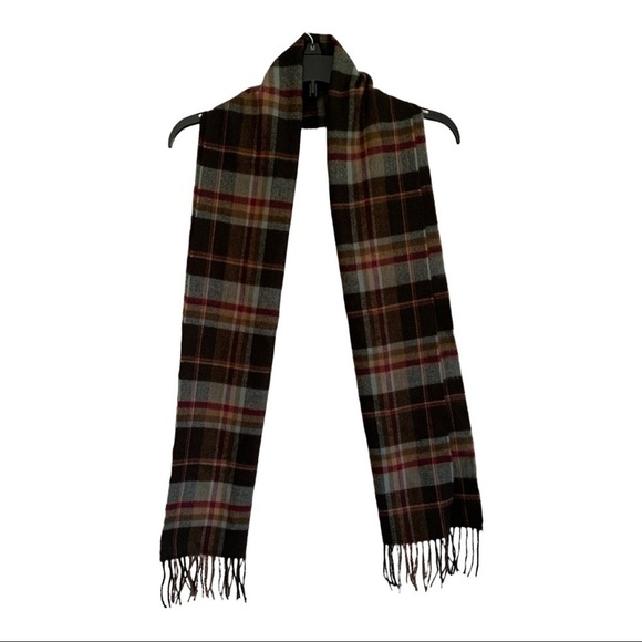 Softer Than Cashmere Accessories - NWOT softer than cashmere?‎ Plaid brown mix scarf